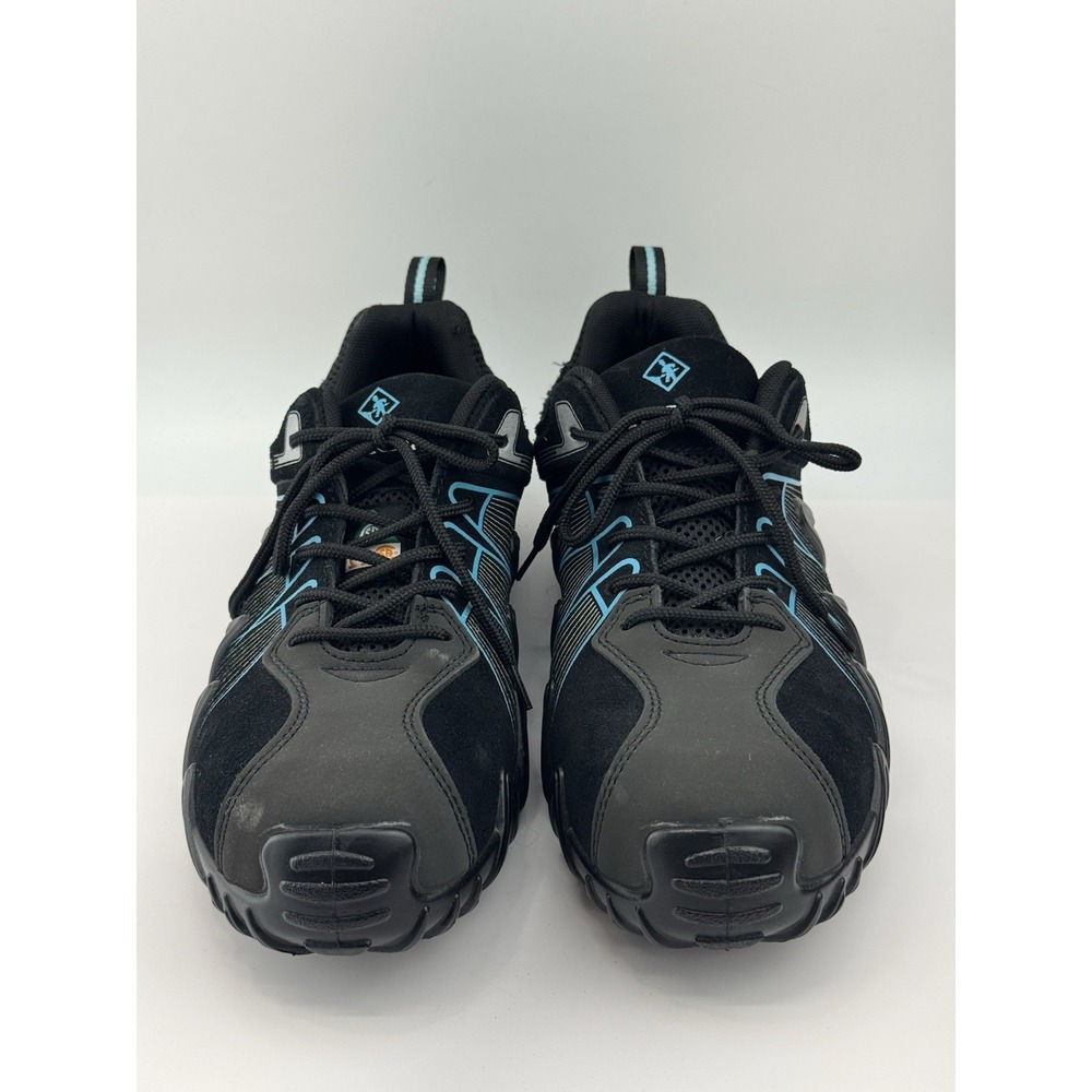 Terra Work Shoes Women's Suede Upper Composite Toe Plate Oil & Slip Resistant - Picture 2 of 11